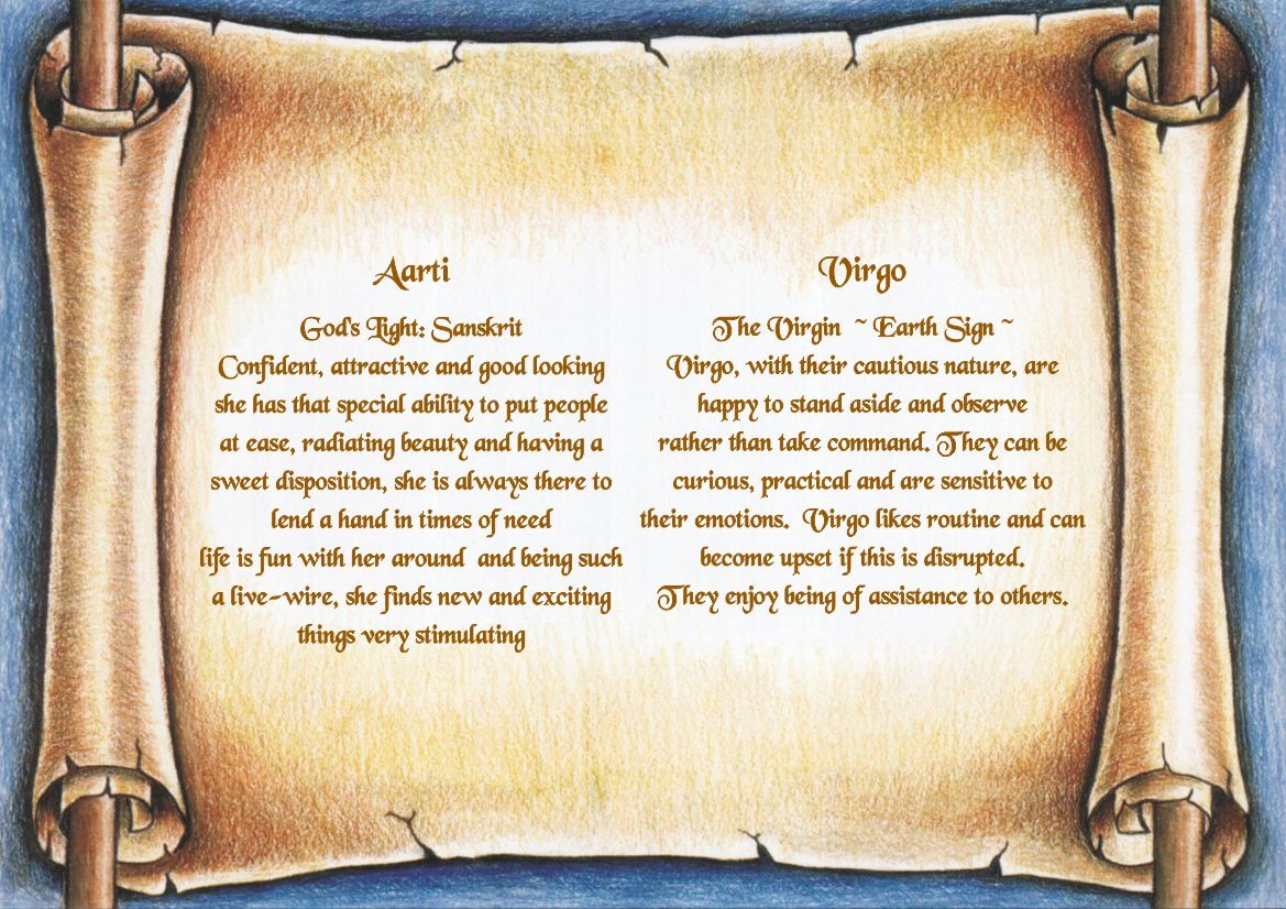 Name with Zodiac